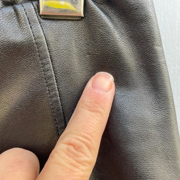 Wilfred Rebelle  Faux Leather Pant/Legging Black size Small - Picture 9 of 13